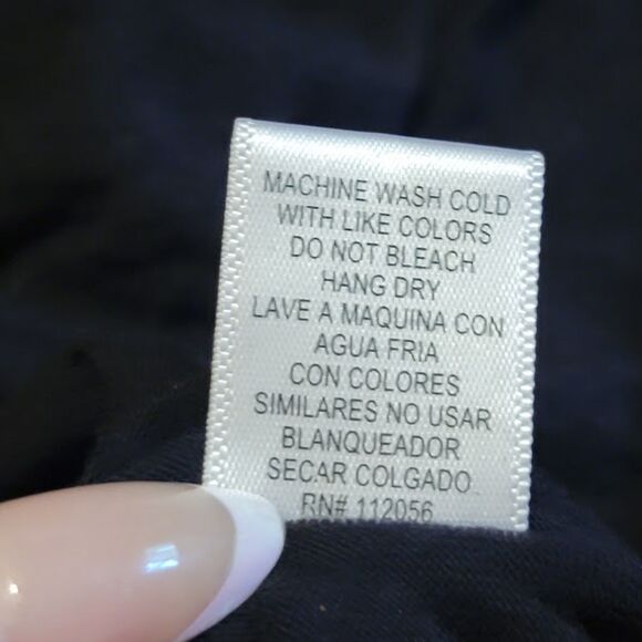 Zenana Outfitters Medium Black Long Sleeve Shirt - Picture 8 of 8